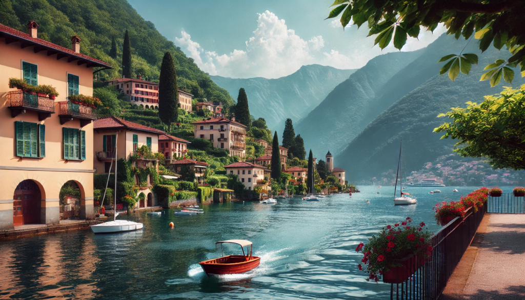Paisaje del Lago de Como